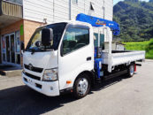 中古ユニック車（２６８２２　ダイナ　3ｔクレーン付き　５ダン　ラジコン　フックイン　新品（売約済み））