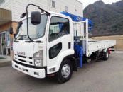 中古ユニック車（２２４９４　ユニック車　イスズ４ダン　ラジコン）