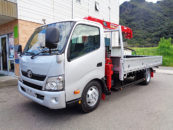 中古ユニック車（２７６３０　トヨタワイド超ロング3トン　4ダン　ラジコン（売約済み））