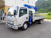 中古ユニック車（２４０７９　５ダン　超ロングＬ４．３５ｍ　３.５ｔ　）