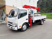 中古ユニック車(30630 デュトロ標準ロング3t 4段 ラジコン)