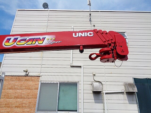 4tクラスのユニック車で確認したい装備と仕様
