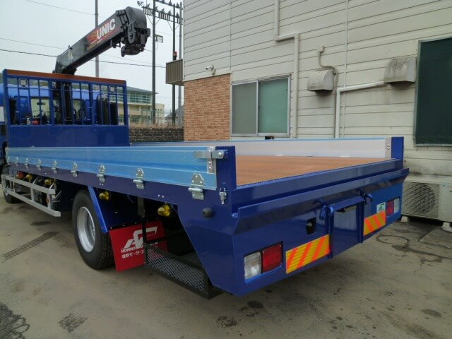 ユニック車（クレーン付きトラック）の基本構造と種類による分類